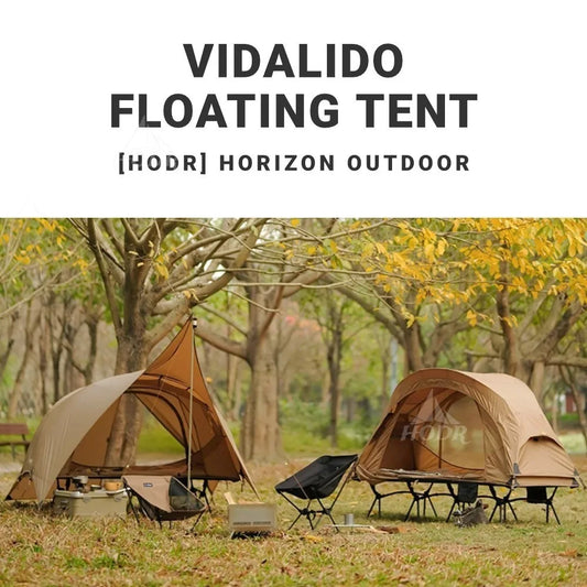 Tienda de campaña flotante