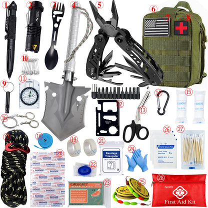 Kit de primeros auxilios para supervivencia