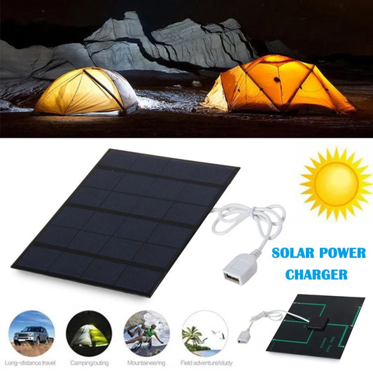 Cargador solar para exteriores de emergencia