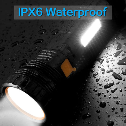 Linterna solar LED