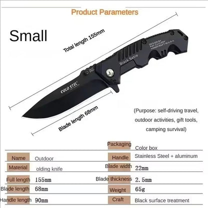 Cuchillo de supervivencia plegable
