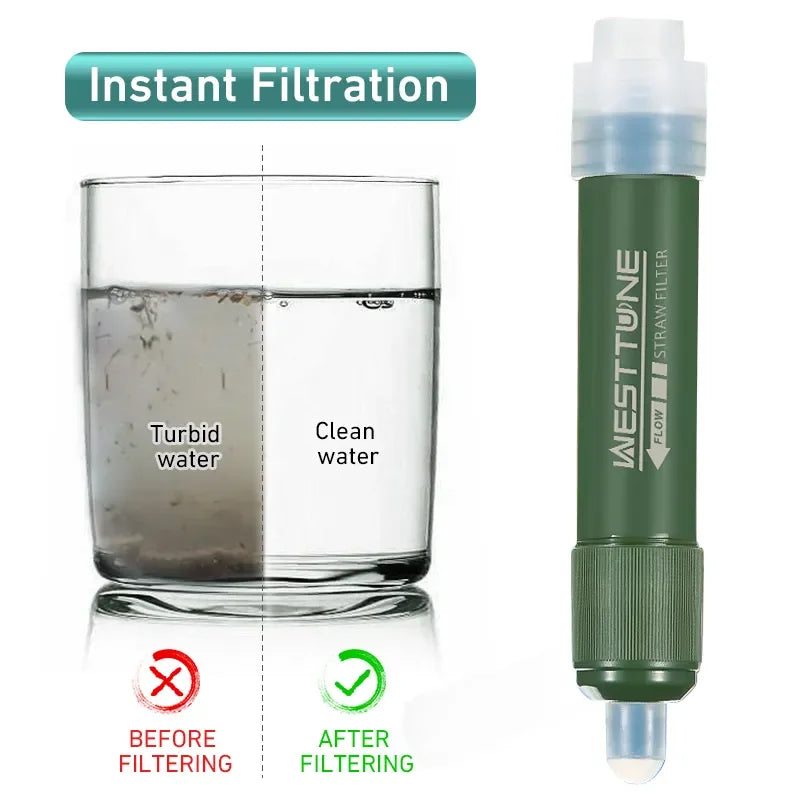 Purificador de agua de fibra de carbono