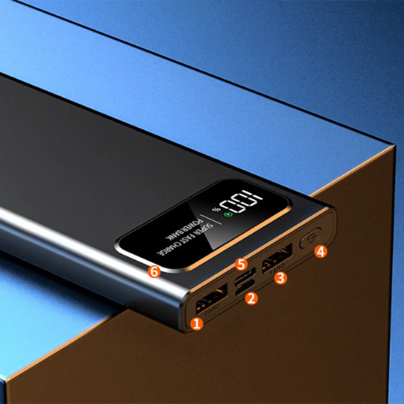 Batería externa Xiaomi de 120 W, carga súper rápida, 200 000 mAh, alta capacidad