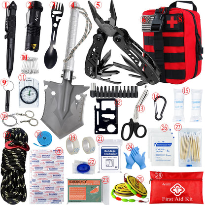 Kit de primeros auxilios para supervivencia