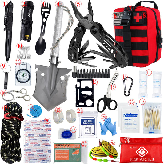 Kit de primeros auxilios para supervivencia