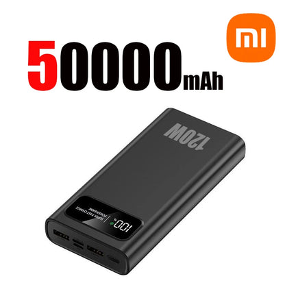 Batería externa Xiaomi de 120 W, carga súper rápida, 200 000 mAh, alta capacidad