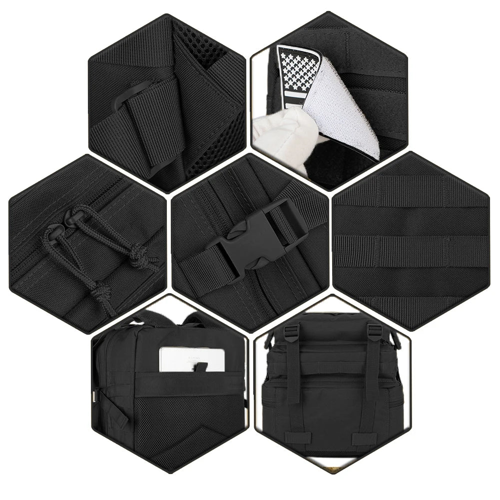 Mochila Táctica 30/50L profesional