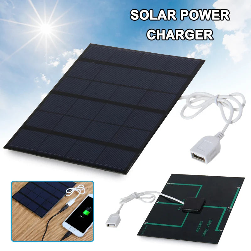 Cargador solar para exteriores de emergencia