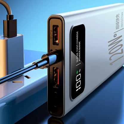 Batería externa Xiaomi de 120 W, carga súper rápida, 200 000 mAh, alta capacidad