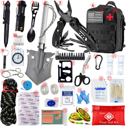 Kit de primeros auxilios para supervivencia