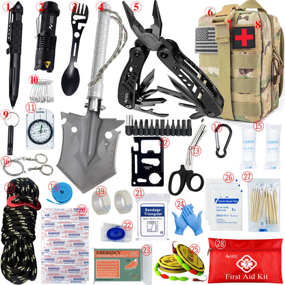 Kit de primeros auxilios para supervivencia